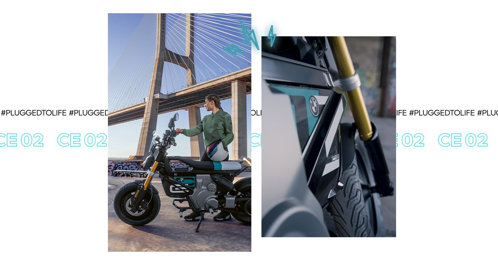 This eParkourer electrifies the city: the CE 02 from BMW Motorrad