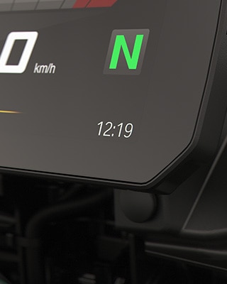 The USB port of the F 800 GS