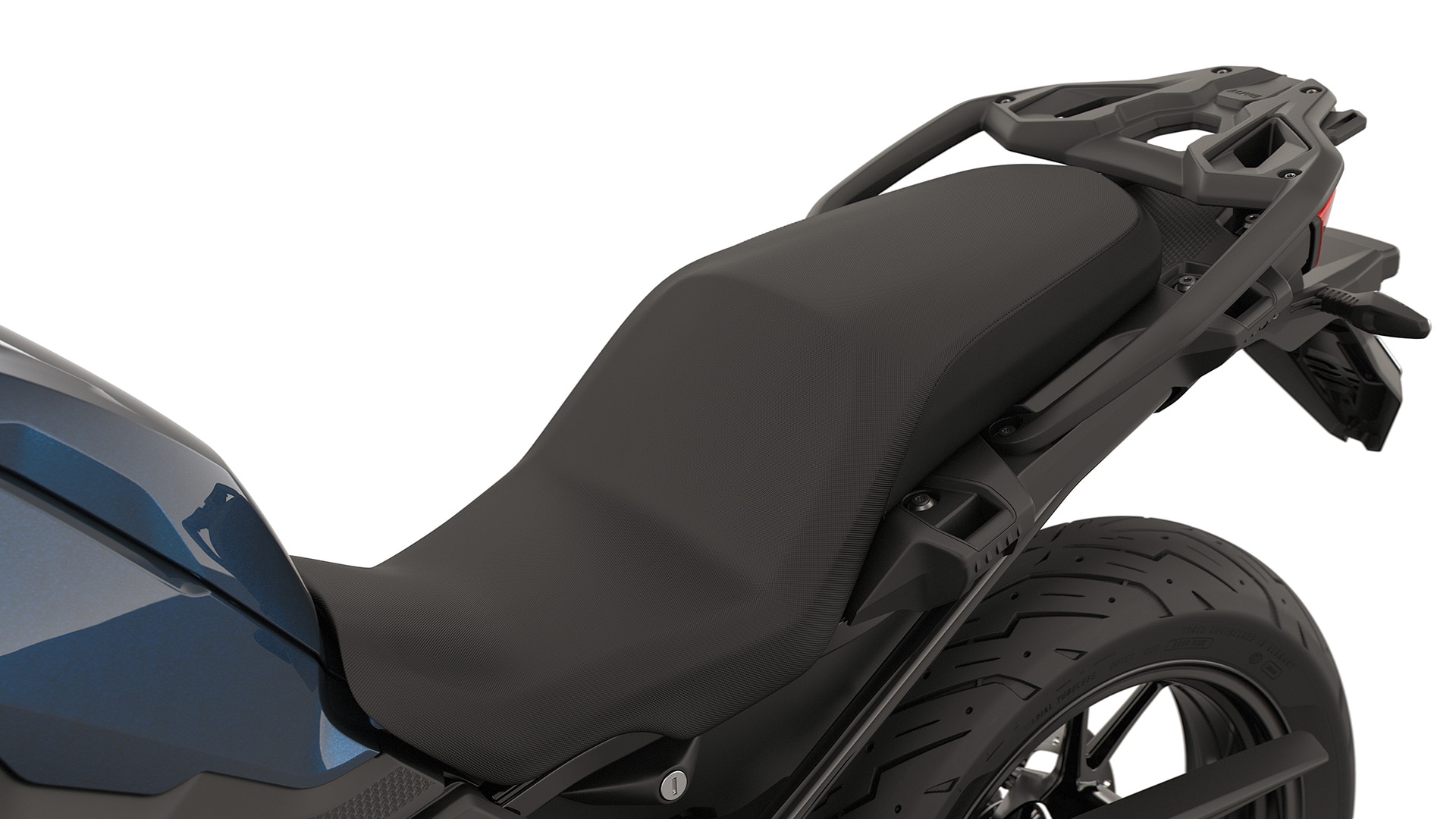 Extra low seat of the F 800 GS