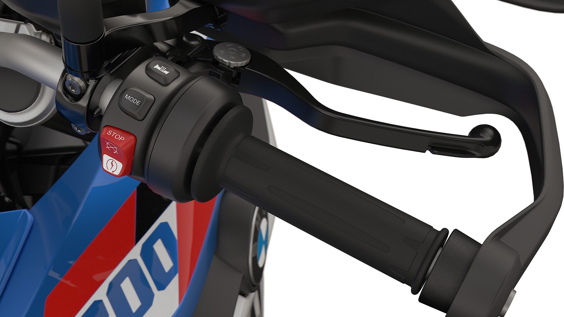 Grip heating with multi-level control