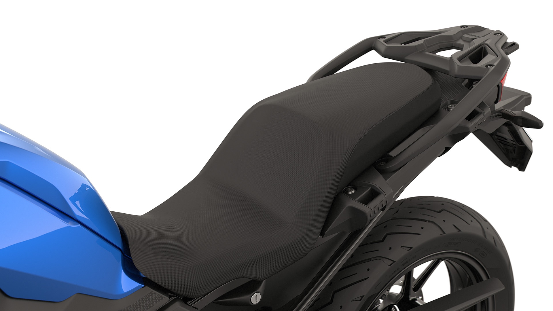 Extra low seat of the F 800 GS