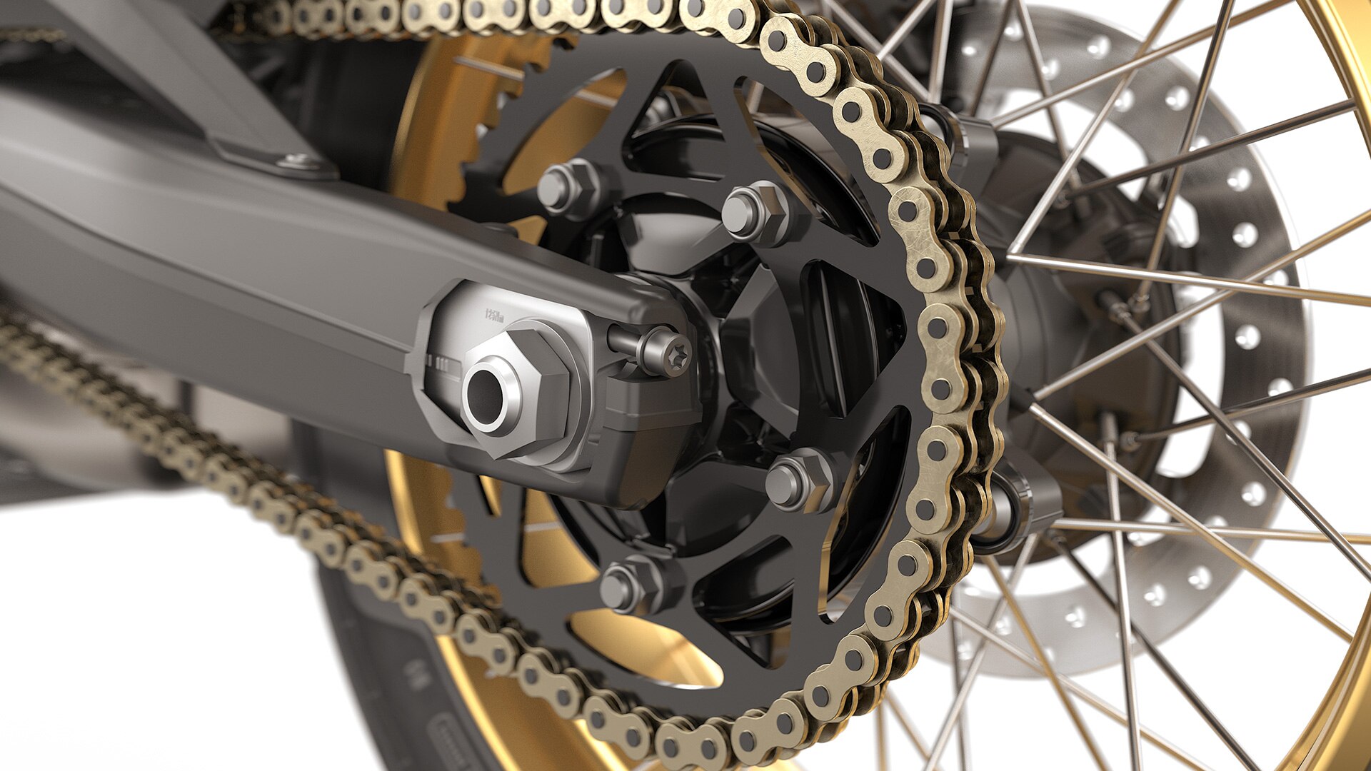 The F 900 GS from BMW Motorrad with M Endurance chain