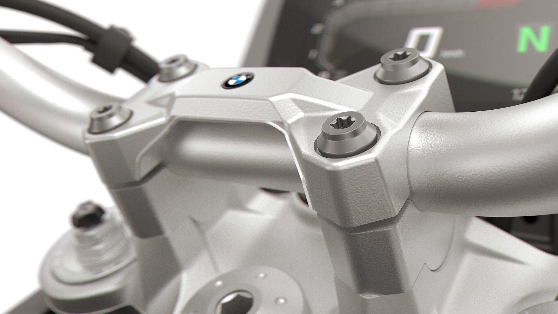 Handlebars including handlebar risers for the F 900 GS from BMW Motorrad