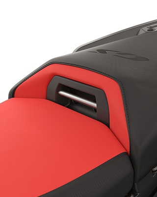 Defined docking points for a wide range of accessories