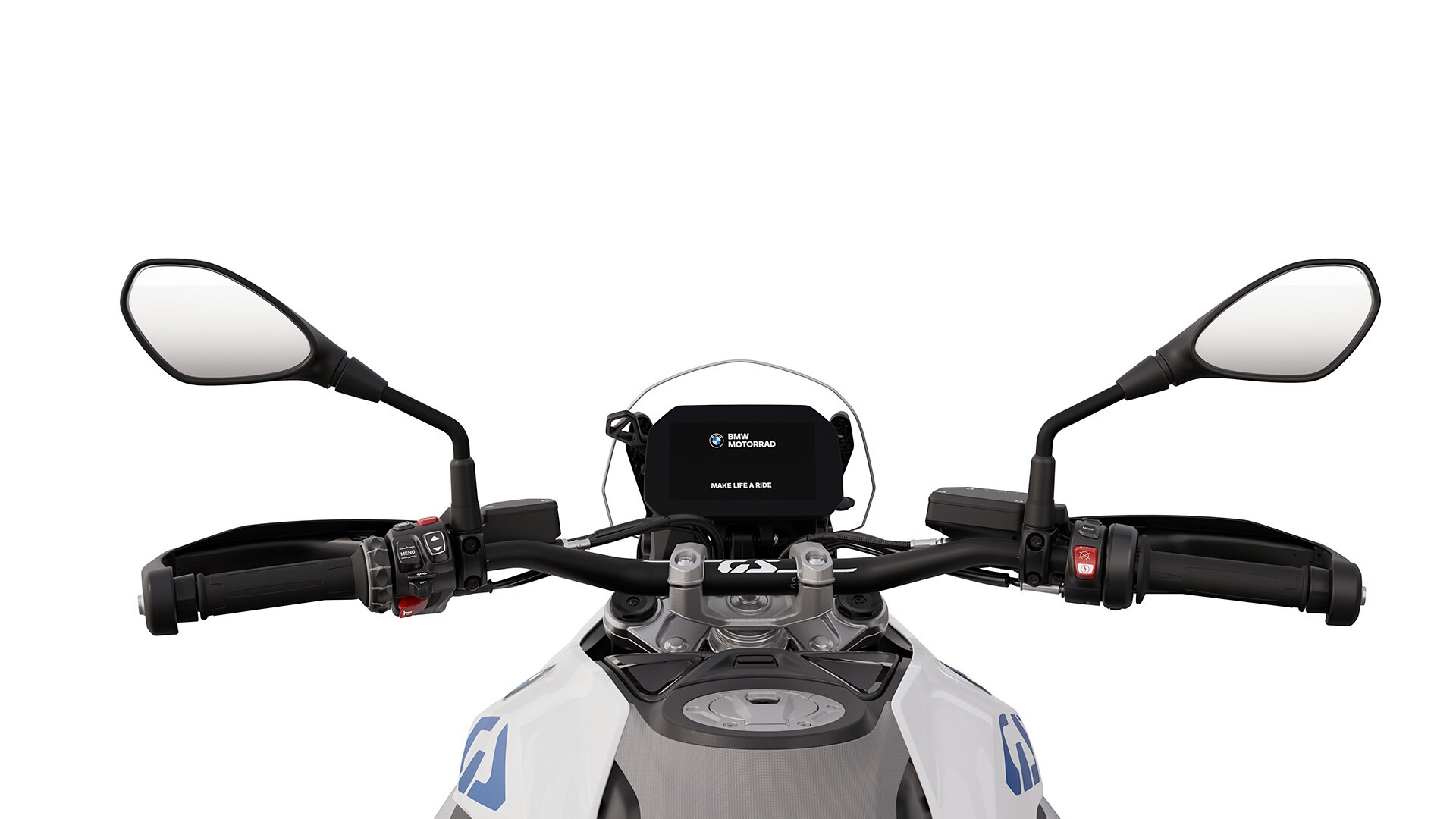 The adjustable sport windscreen of the R 1300 GS from BMW Motorrad