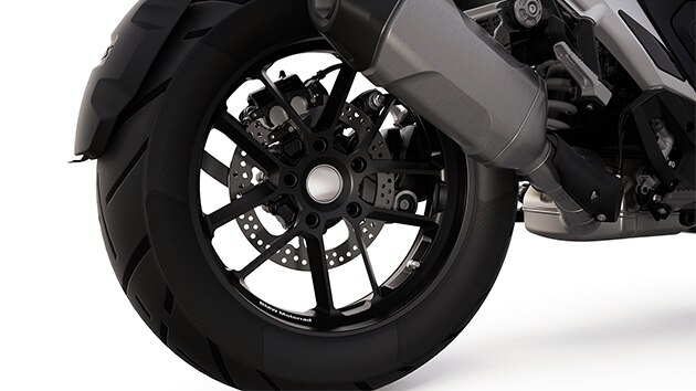 The forged enduro wheels of the R 1300 GS Trophy from BMW Motorrad