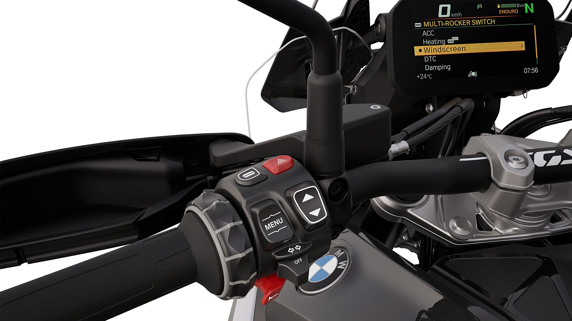 DCC on the BMW R 1300 GS Triple Black