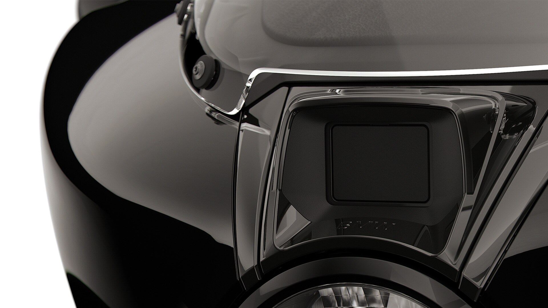 We see the R 18 B with the Active Cruise Control system.