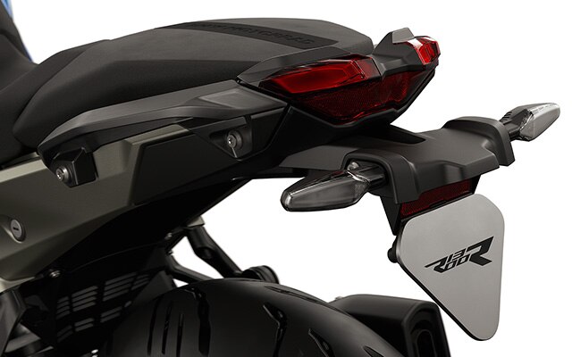The rear view of the R 1300 R from BMW Motorrad