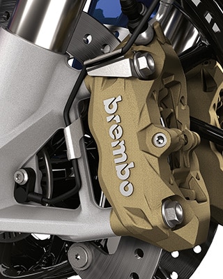 Brake system of the R 1250 RS