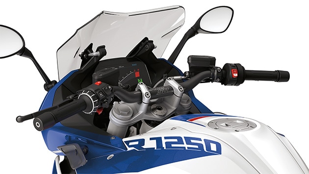 Tubular handlebars of the R 1250 RS