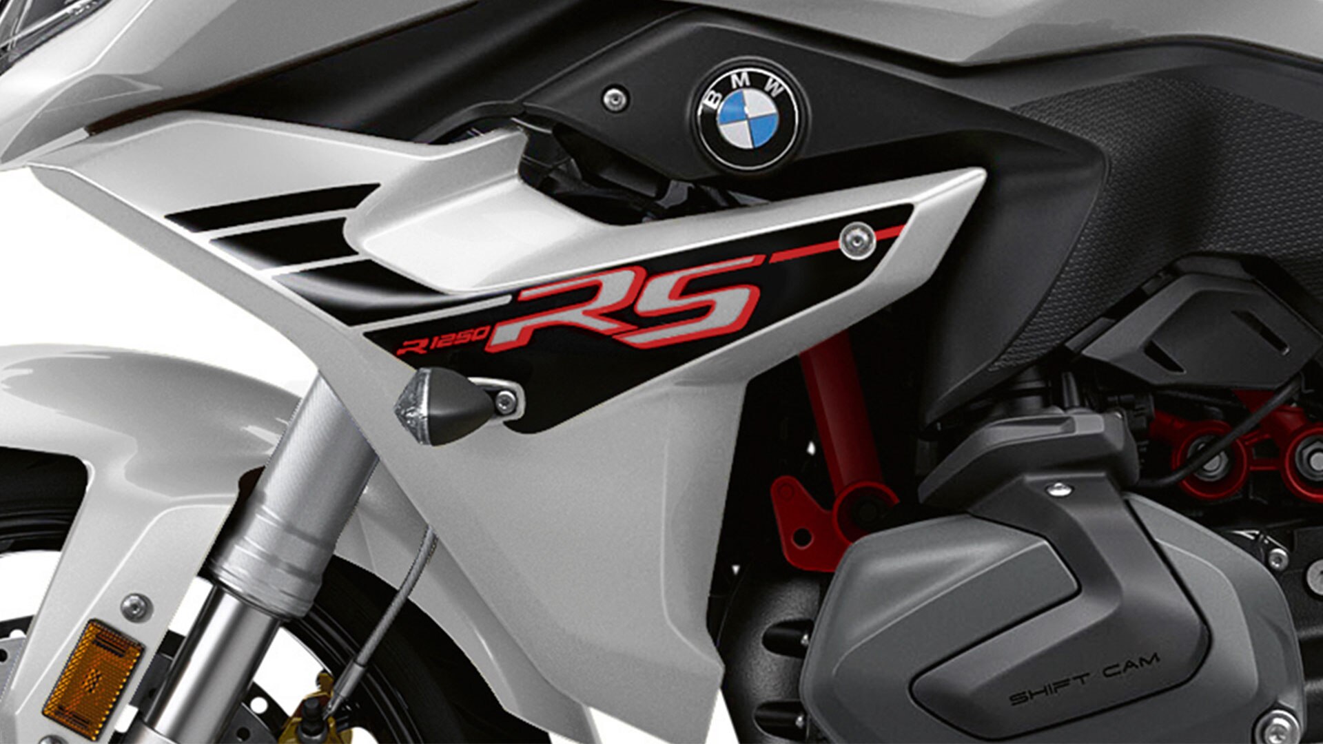 Style Sport R 1250 RS with Light white paintwork.