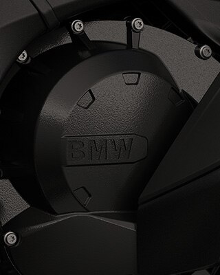 Focus on the six-cylinder engine.