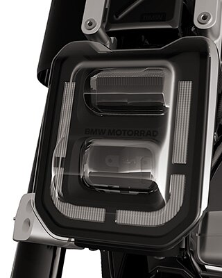 The LED light of the eParkourer CE 02 from BMW Motorrad