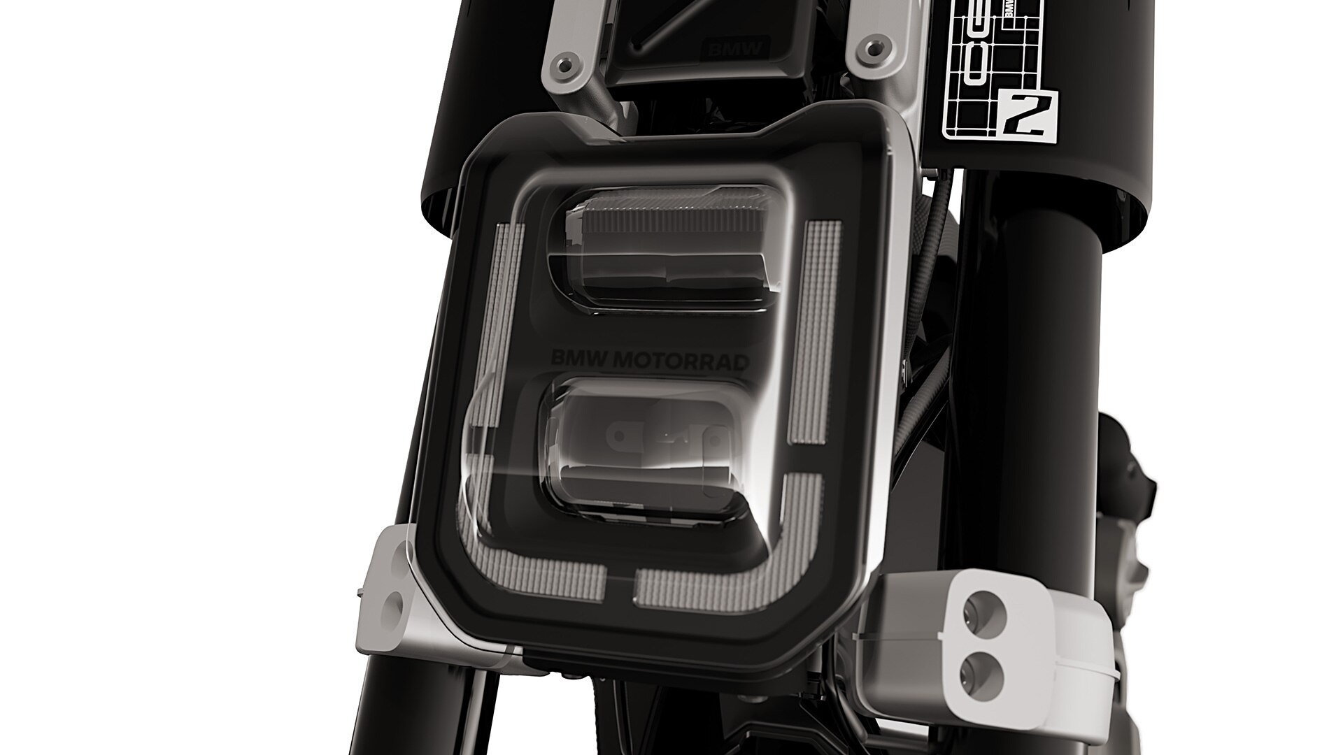 The LED light of the eParkourer CE 02 from BMW Motorrad