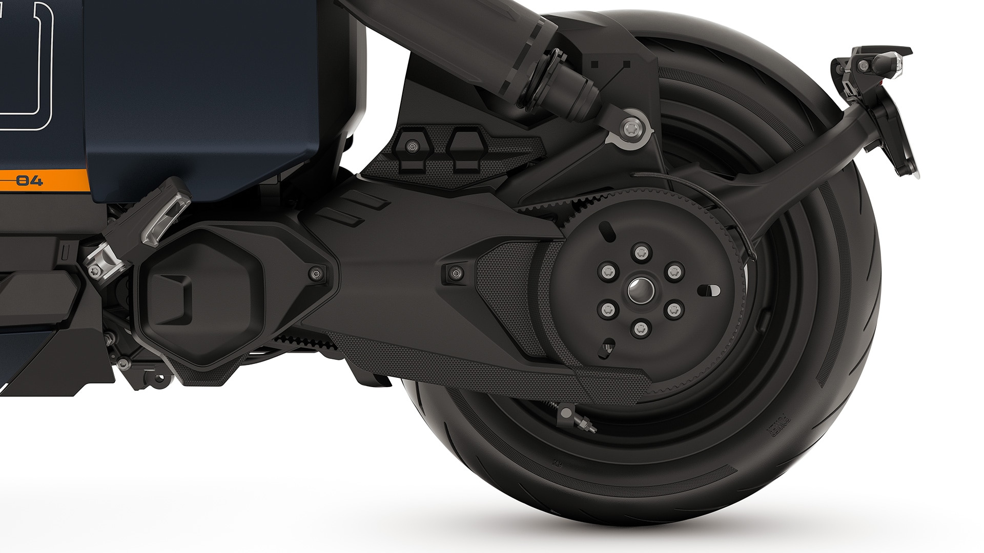 BMW CE 04 drivetrain unit.